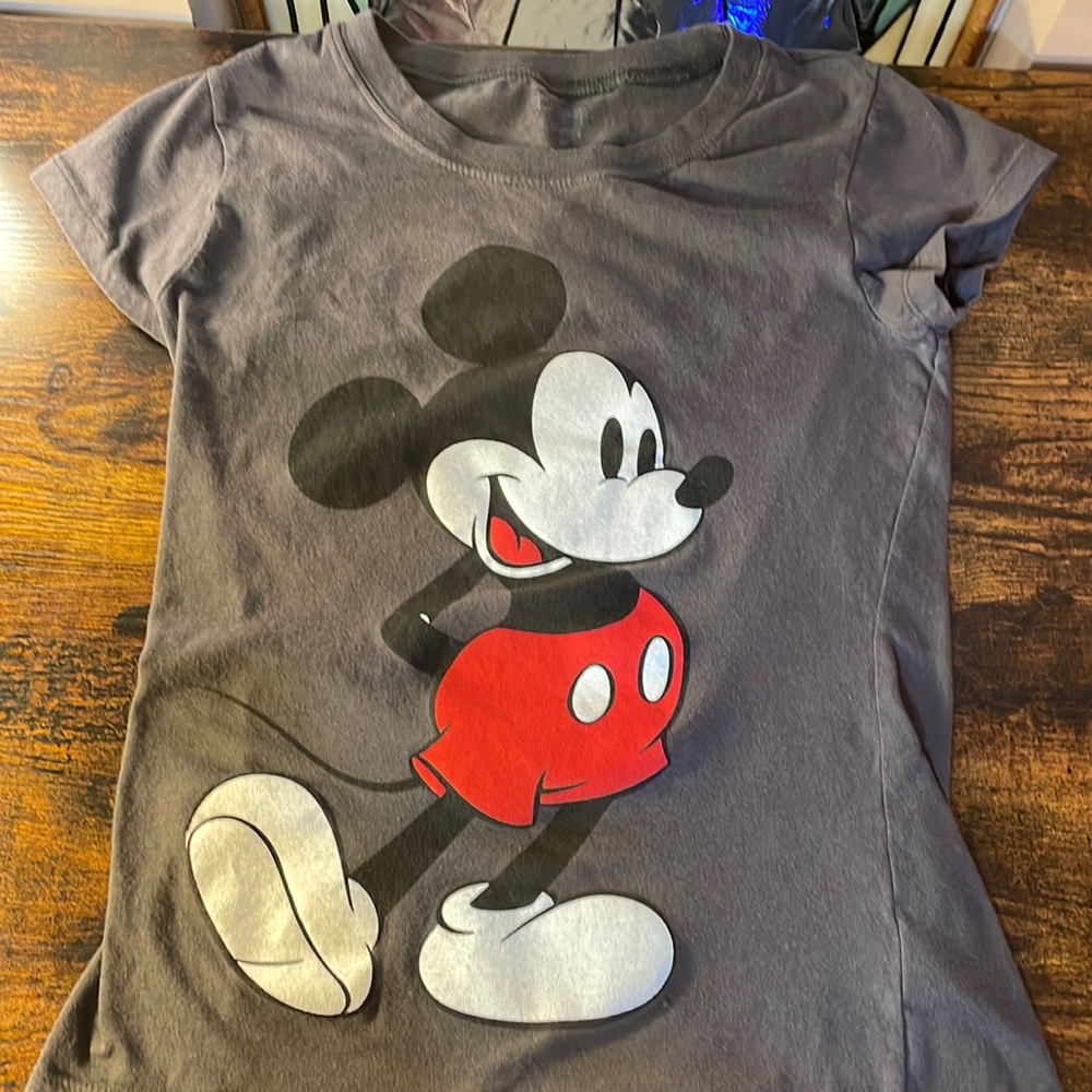 Kids Mickey Mouse tshirt size S gray